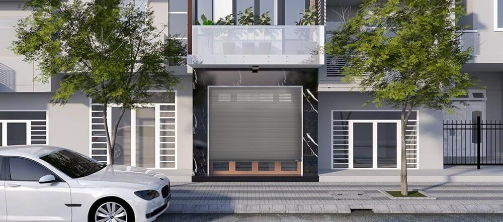 Cách lắp đặt cửa cuốn khe thoáng Đức,Phân phối Motor cửa cuốn